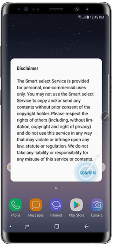 Samsung Galaxy Note 8: What is Smart Select and how to use it?