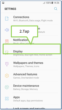 Tap Display