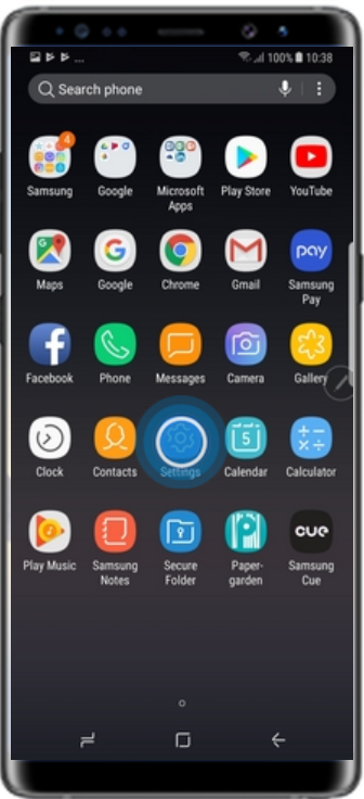 Samsung Galaxy Note 8 is not responding while using the Contacts App