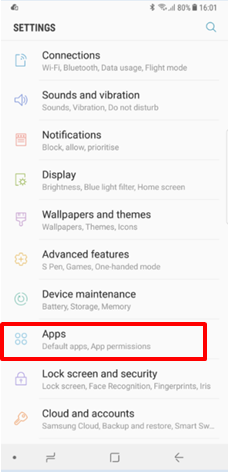 Samsung Galaxy Note 8 is not responding while using the Contacts App