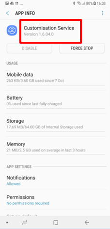 Samsung Galaxy Note 8 is not responding while using the Contacts App