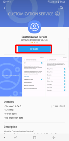 Samsung Galaxy Note 8 is not responding while using the Contacts App