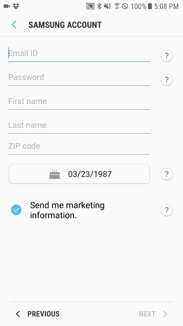 Sign in/up for Samsung Account via Samsung SmartThings | Samsung