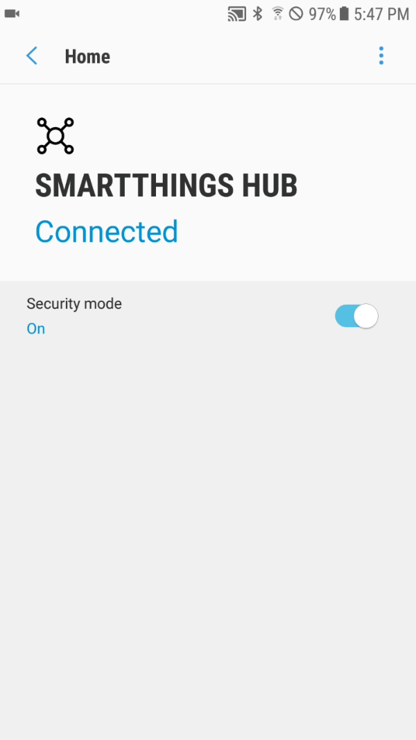 Secure mode is On