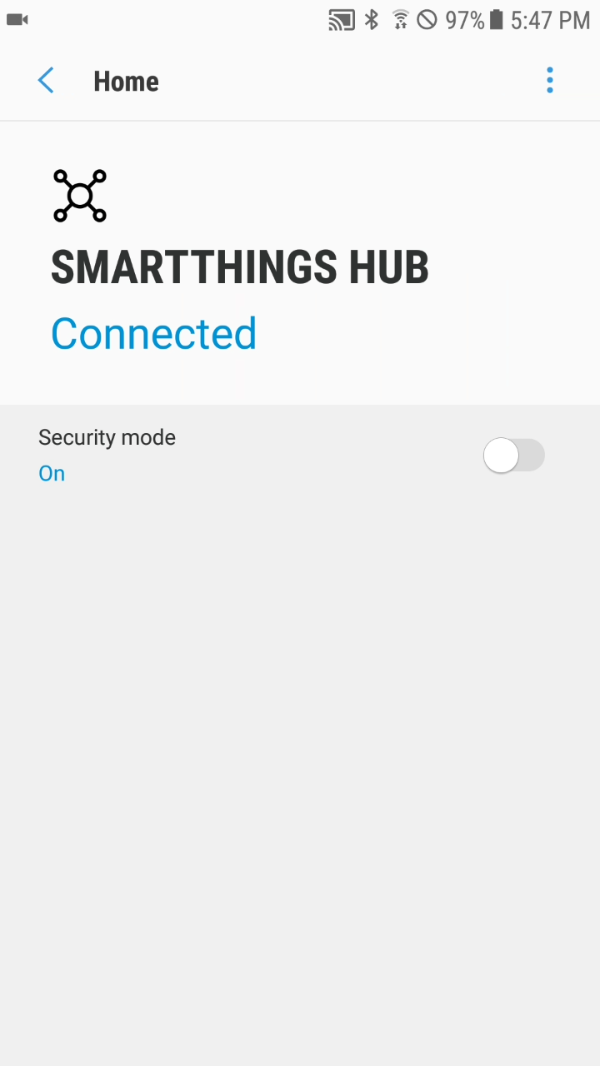Secure mode is Off