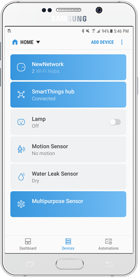 Overview of the Samsung SmartThings and its features