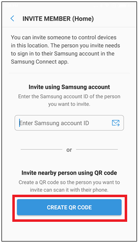 Tap Create QR Code