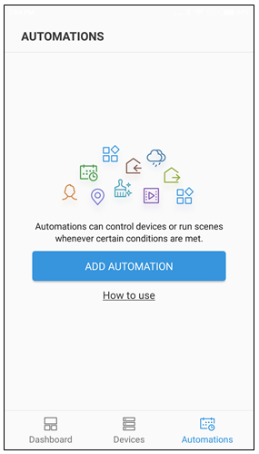 Tap Add Automation