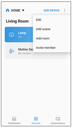 Select Edit room