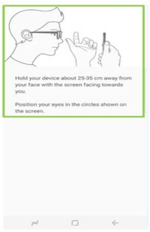 Samsung Galaxy S8/S8+ - How do I register my Iris for Iris recognition on lock screen?