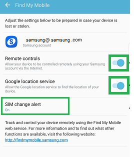In case of losing my phone, can I find it again? (Find My Mobile)