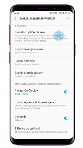 Pritisnite „Pametno optično branje“