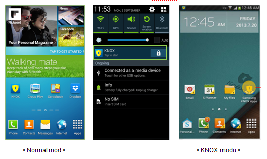 Galaxy Note3'ün KNOX modunda, indirme hızı normal mode'dan neden daha yavaş?