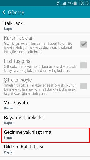 Note4 Cihazımda S Peni içeriğin üzerine getirerek büyütebilirmiyim?