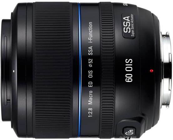M60SB Lens'in fiziksel özellikleri