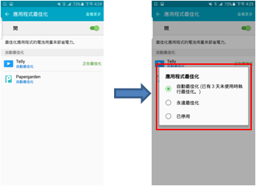 效能優化精靈內的「應用程式最佳化」是什麼?