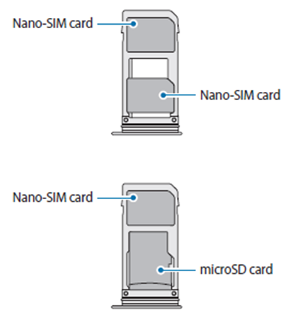 Galaxy S8 & S8+ 如何安裝 SIM 卡或 USIM卡?