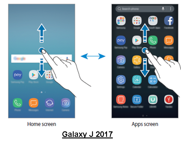Galaxy J7 Pro 2017 如何在主螢幕上新增 Apps 圖示?Galaxy J7 Pro 2017 如何在主螢幕上新增 Apps 圖示?