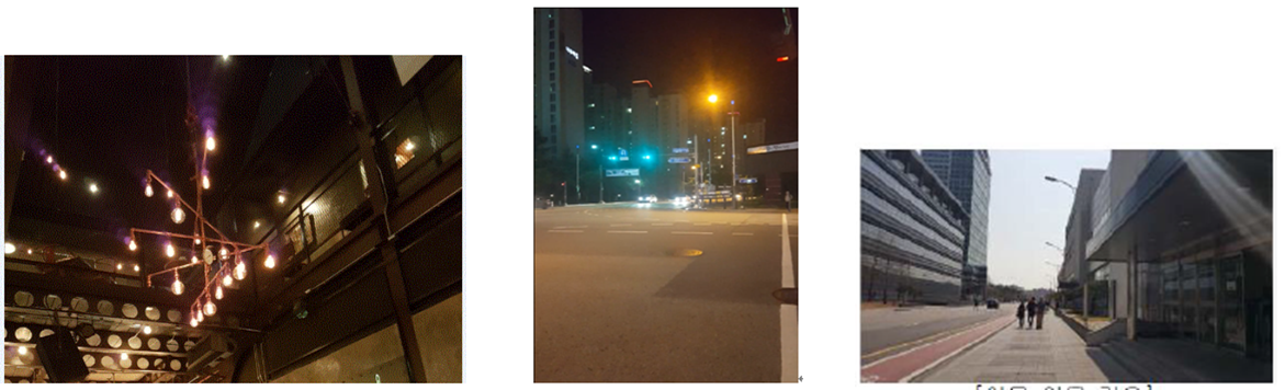 Galaxy J7 Pro 2017 為什麼在夜晚照相時,發光物體的外緣有一圈光線,且光看起來暈開了?