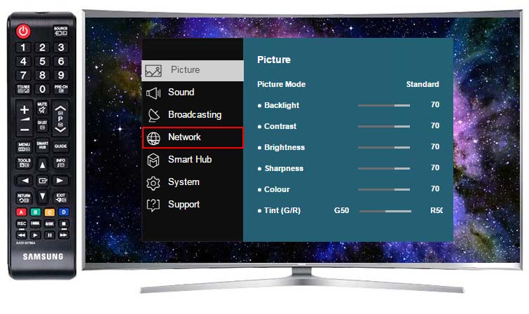 透過 Screen Mirroring / Smart View 連接我的行動裝置