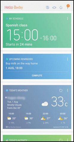 Galaxy Note 8 什麼是 Bixby Home?應如何開啟?