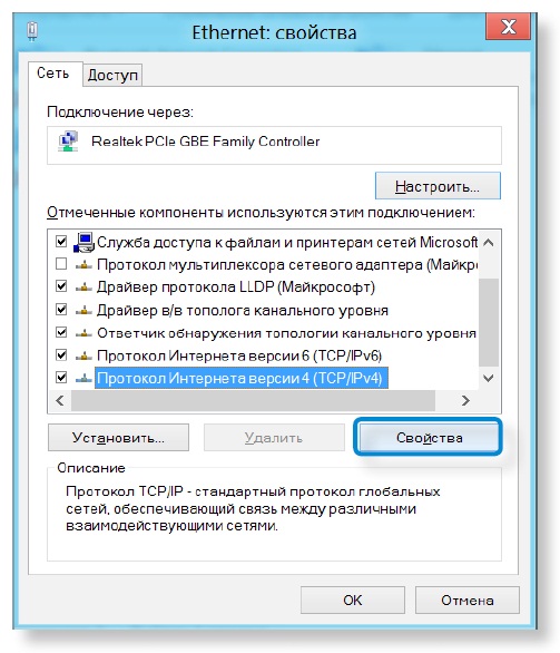 Підключення до дротової мережі Інтернет