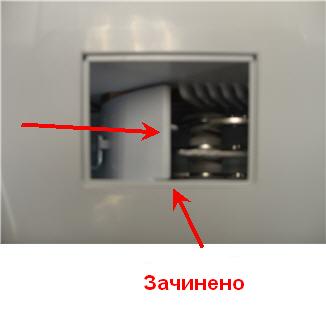 Льодогенератор працює не коректно, робить інший тип льоду.