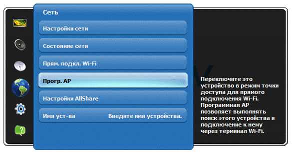 Чи можна використовувати телевізор в якості точки доступу Wi-Fi?