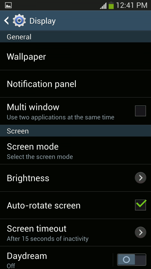 Saving Energy Tips for my Samsung Android mobile