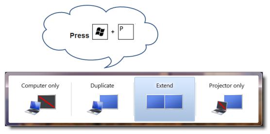 Dual view mode