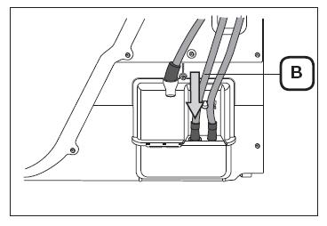 How to drain the water without using the water tank on my Samsung Heat Pump Tumble Dryer?