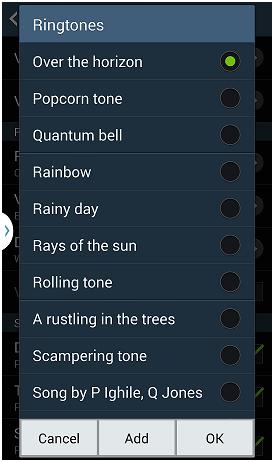 What are the different sounds and notifications on my Samsung Galaxy Note3?