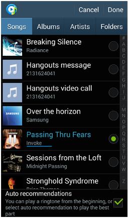 What are the different sounds and notifications on my Samsung Galaxy Note3?