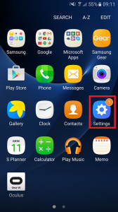 Tìm kiếm Google Play Store trên điện thoại Samsung Galaxy - 1