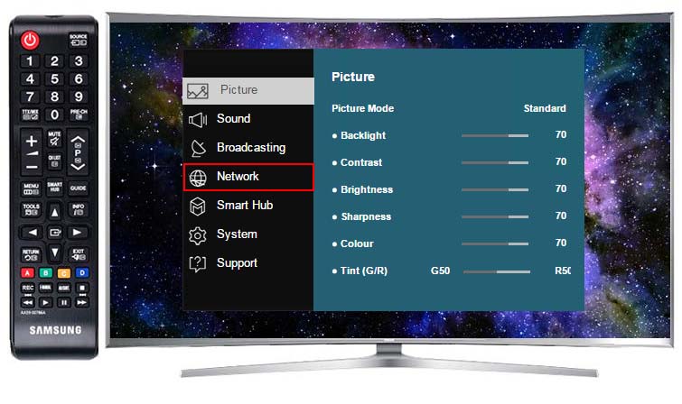 how to screencast phone to samsung tv