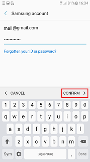 Saya lupa kunci Secure Folder saya, apa yang harus Saya lakukan?