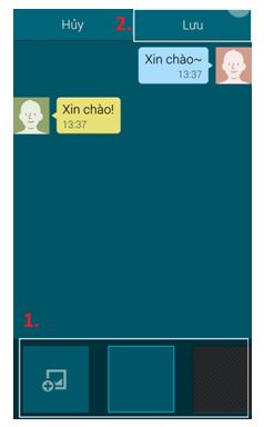 Làm thế nào để thay đổi hình nền trong màn hình tin nhắn máy Galaxy S5?