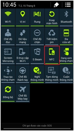 Làm thế nào để thiết lập và sử dụng NFC trên Samsung Galaxy S5?