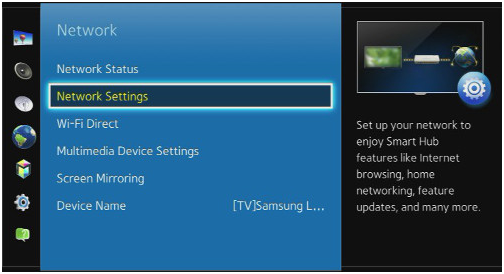 Làm thế nào để kết nối Wifi cho TV UA32H5552?