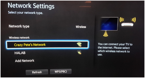 Làm thế nào để kết nối Wifi cho TV UA32H5552?