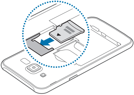 Làm thế nào để lắp thẻ nhớ trên máy Galaxy J7?