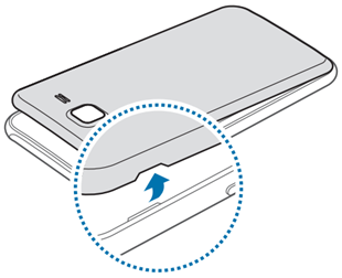 Làm thế nào để gắn thẻ SIM trên máy Galaxy J7?