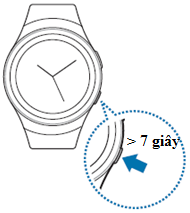 Làm thế nào để khôi phục lại cài đặt gốc (reset) cho Gear S2?