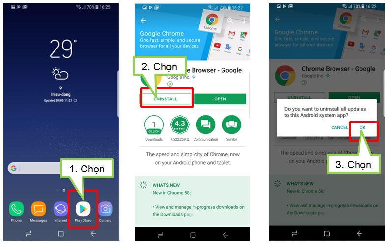Con trỏ chuột không di chuyển khi chạm vào vùng nhập văn bản khi không ở trong chế độ DeX