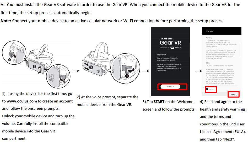 How do I install the Gear VR software? | Samsung Support AFRICA_EN