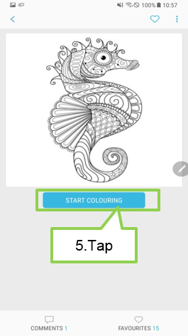 Galaxy Note8: What is the Coloring? How can I use this feature?