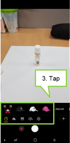 Galaxy Note8: How do I use Funny stickers?