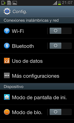 Activar Smart Stay en nuestro Galaxy S3 Mini (GT-I8190)