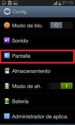 Activar Smart Stay en nuestro Galaxy S3 Mini (GT-I8190)