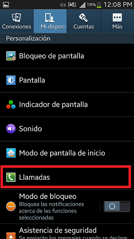 Cómo bloquear llamadas entrantes en un Galaxy S4. (GT-I9500)